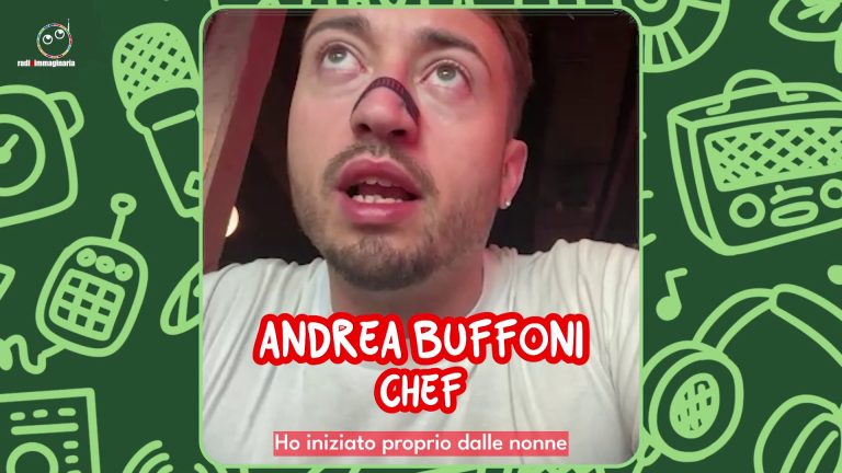 Lo chef Andrea Buffoni: “Vi racconto come ho iniziato a cucinare”