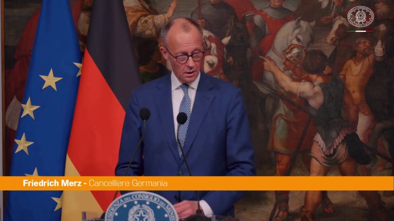 Ucraina, Merz “L’Italia può e deve dare un contributo”