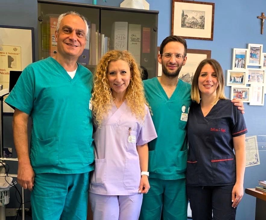 Intervento salvavita a paziente con ascesso latero-cervicale