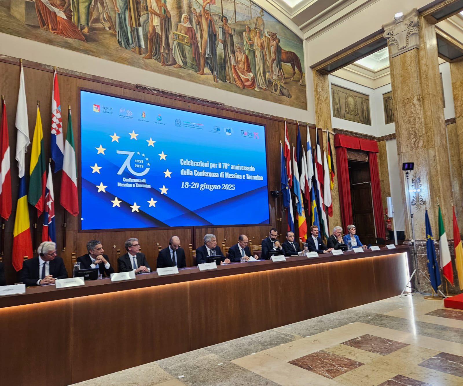 L’Europa è nata a Messina ma De Luca ci “ficca” anche Taormina…