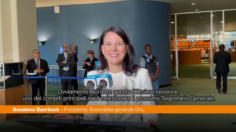 Assemblea Generale Onu, Baerbock eletta presidente dell’80^ sessione