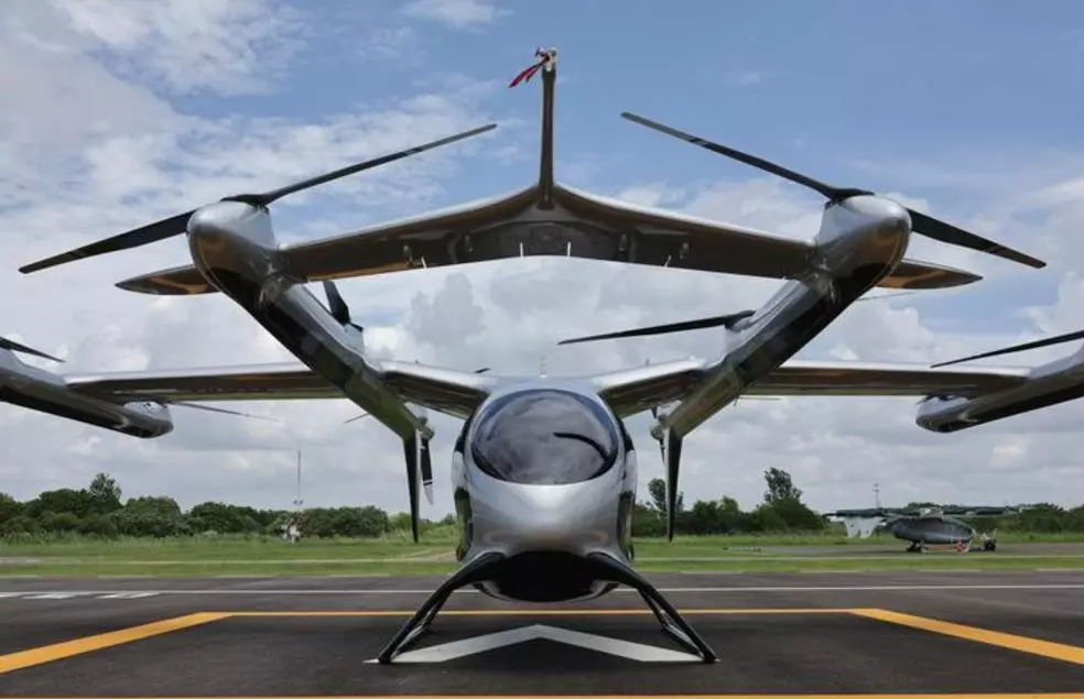 Decollo Da una startup cinese un velivolo elettrico a decollo verticale ...