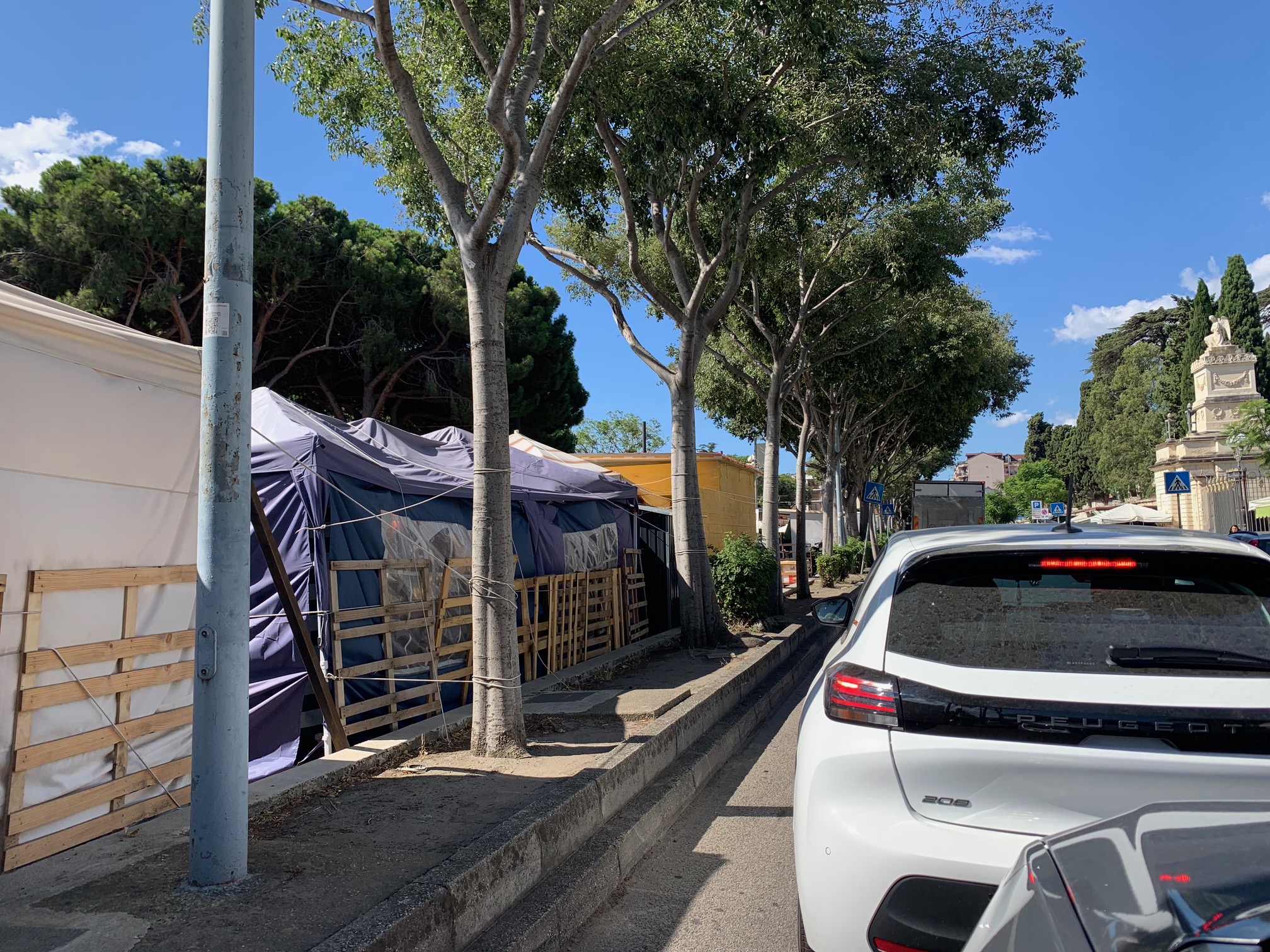 Nuova fermata ATM in via Catania