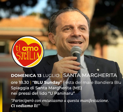 E Cateno “sfrutta” la festa Bandiera blu a S. Margherita