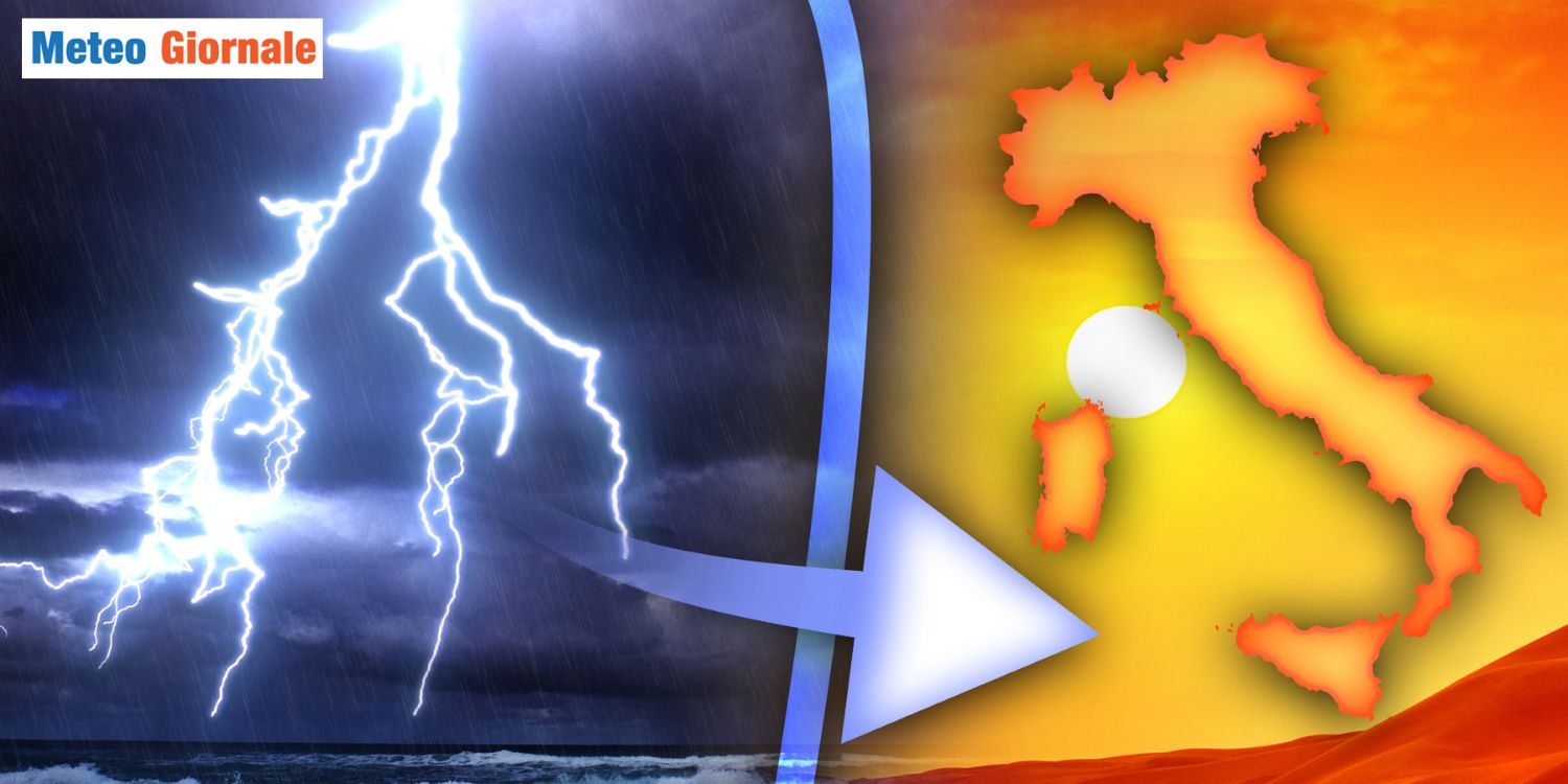 Meteo fine luglio: cambiamento radicale durante l’esodo estivo