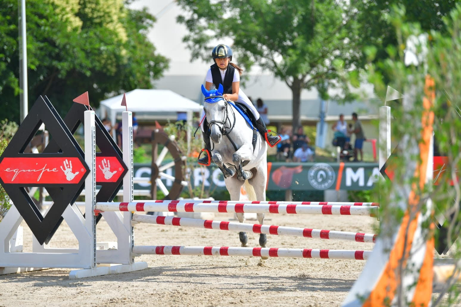 Equitazione, Emilia Grasso sugli scudi nel salto ostacoli pony