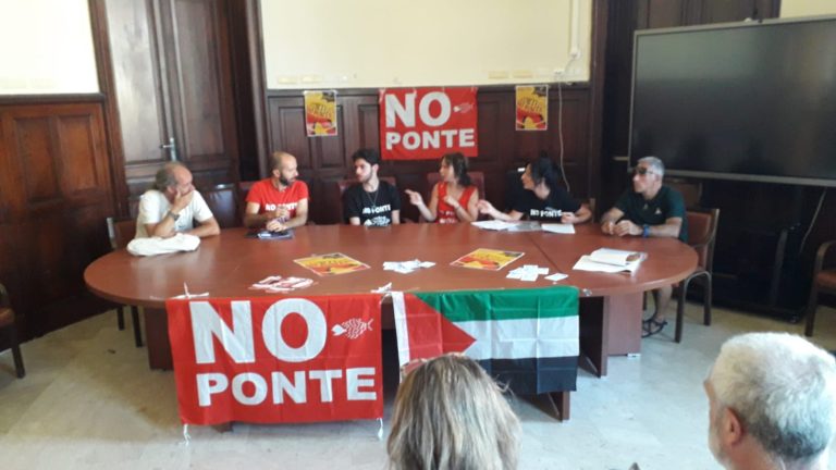No Ponte, lancio del nuovo corteo mentre si attende l’ok del Cipess