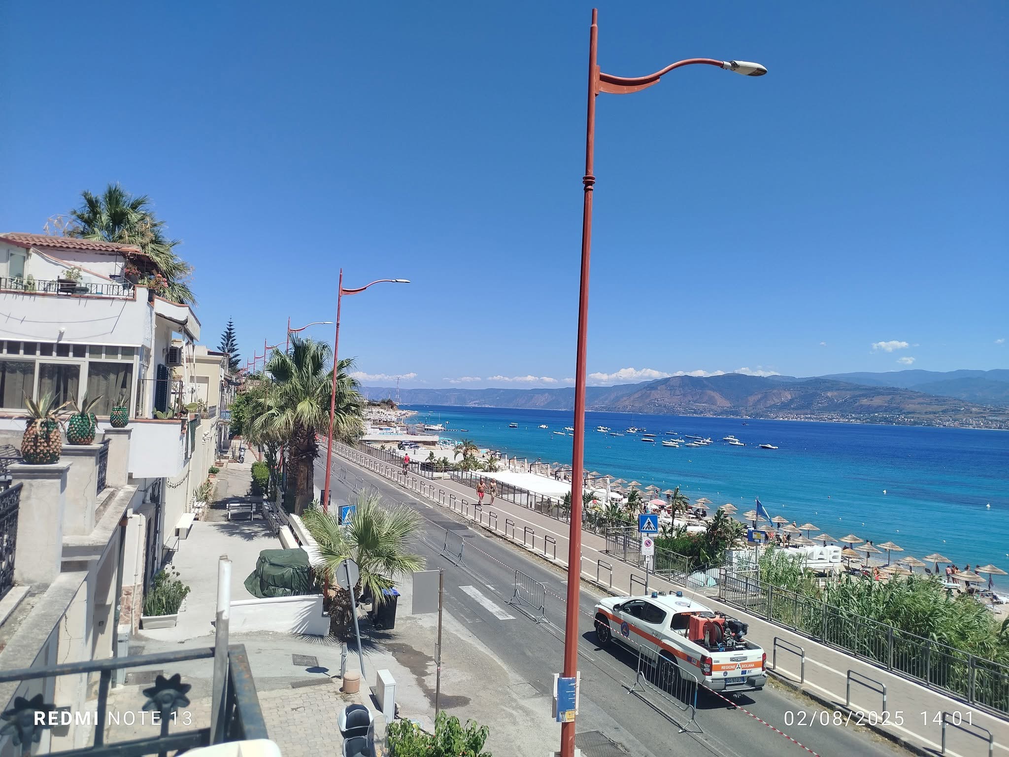 Spettacolo Frecce, messinesi “sequestrati” in casa