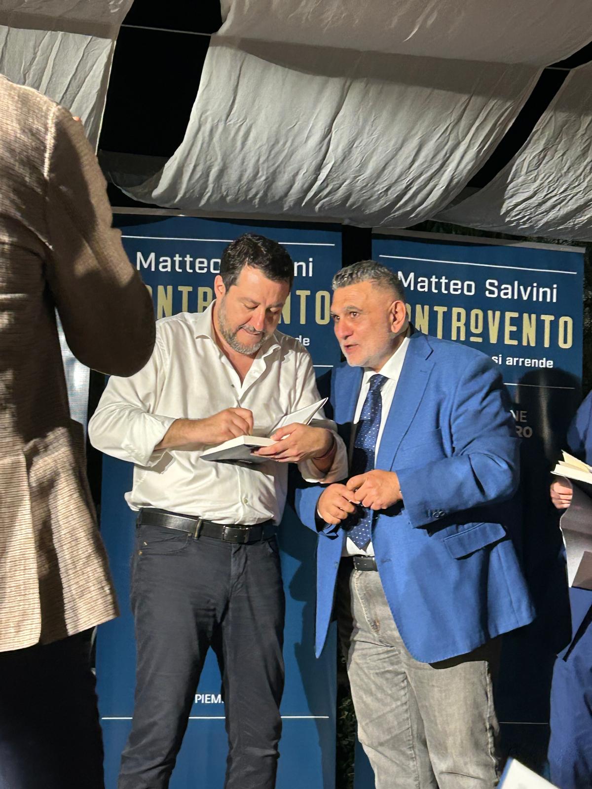 SALVINI DOMANI 6 AGOSTO ALLE 19 AL GRECALE A MESSINA, COINCIDENZA CON L’APPROVAZIONE DEL CIPESS AVVENUTA ALLE 12:30