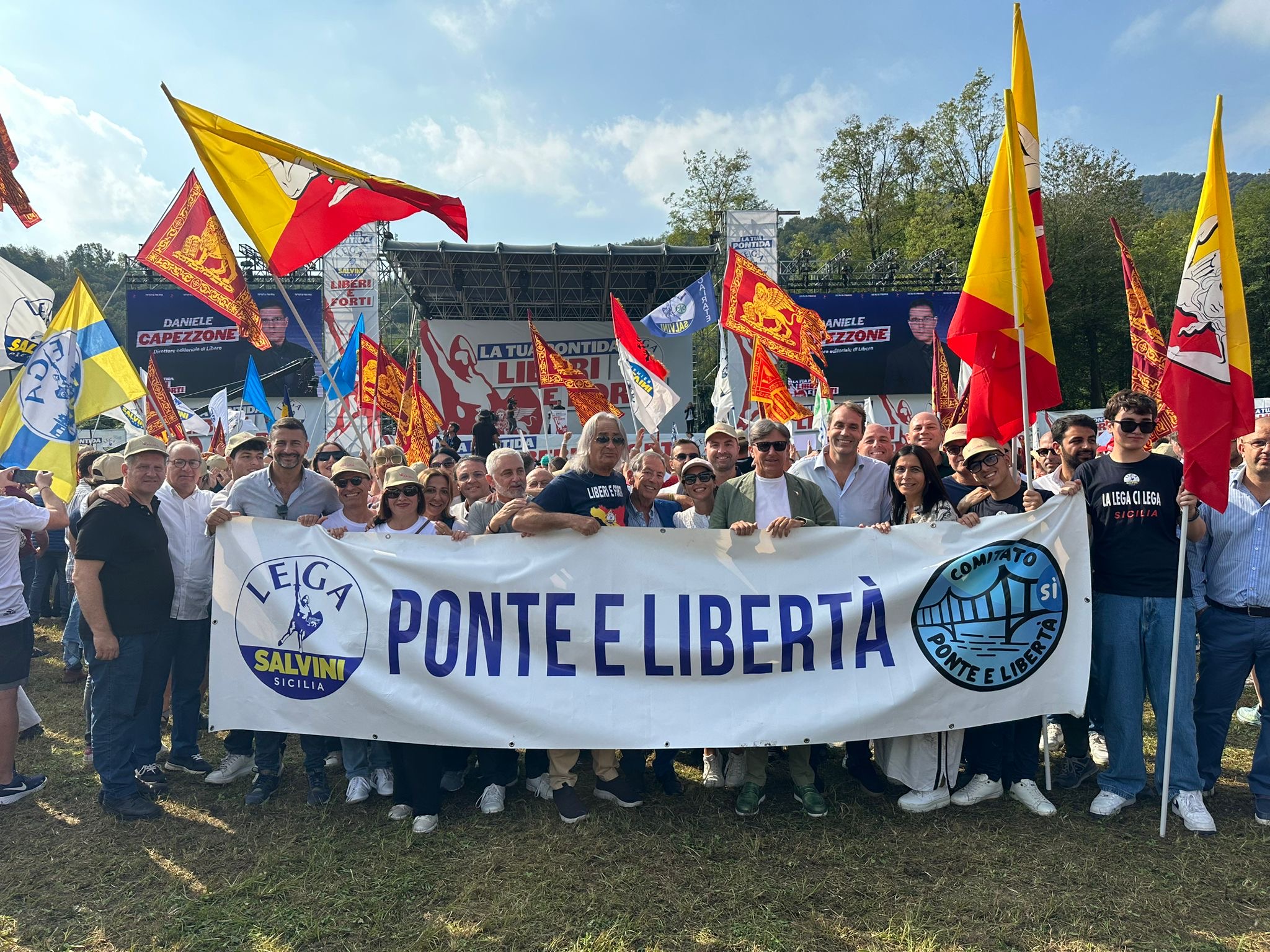 Lega Sicilia a Pontida, Germanà: “Saremo primo partito nell’isola”