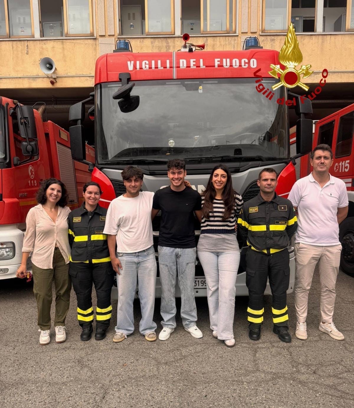 Servizio civile al Comando vigili del fuoco di Messina