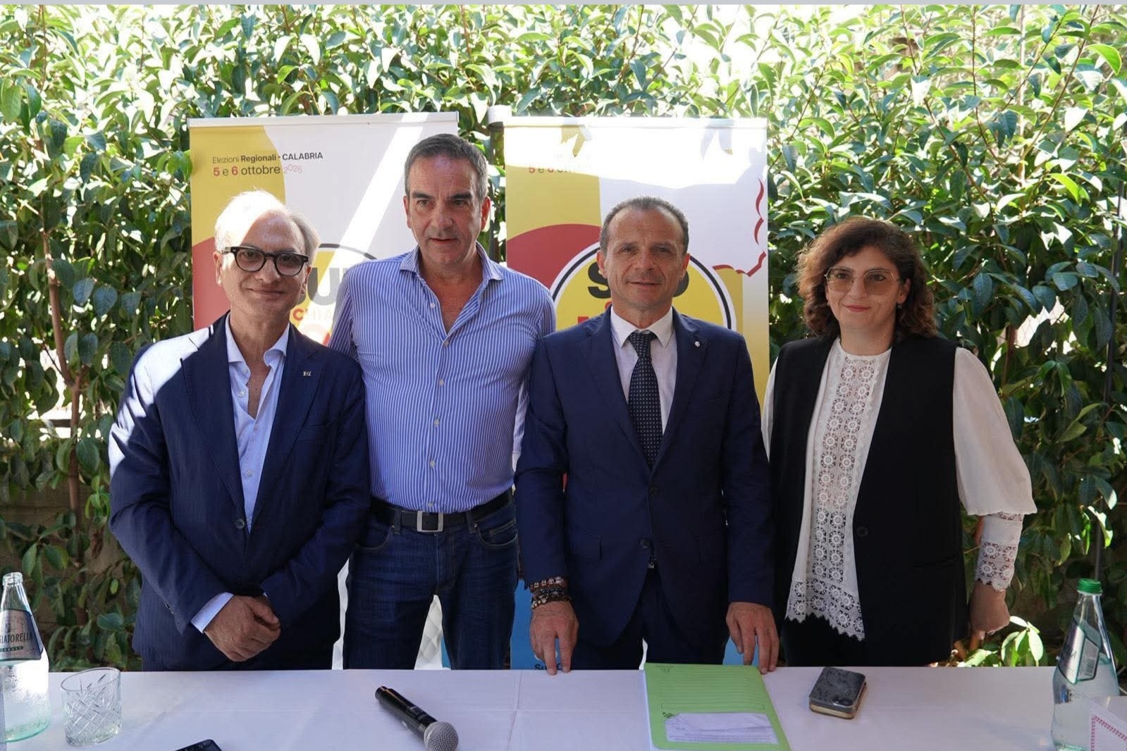 De Luca e Sud Chiama Nord verso il Centrodestra: sostegno a Occhiuto conferma alleanza politica