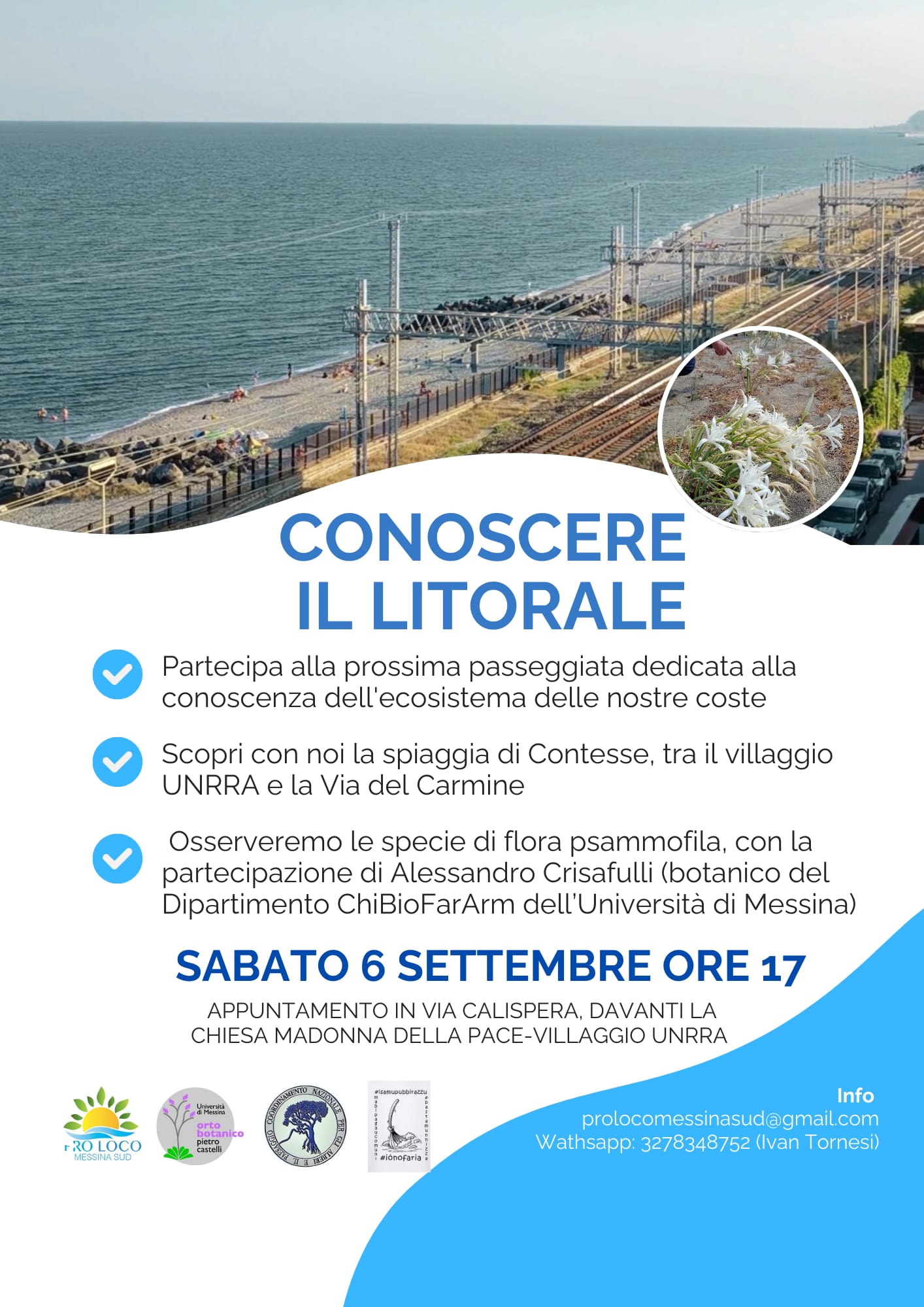 Ripartono da Contesse le passeggiate di Pro Loco Messina Sud alla scoperta dell’ecosistema naturale locale