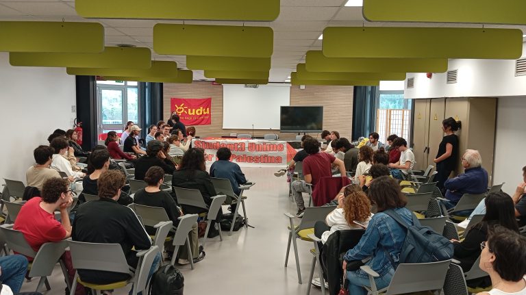 UniMe, occupata un’aula per solidarietà alla “Flotilla”