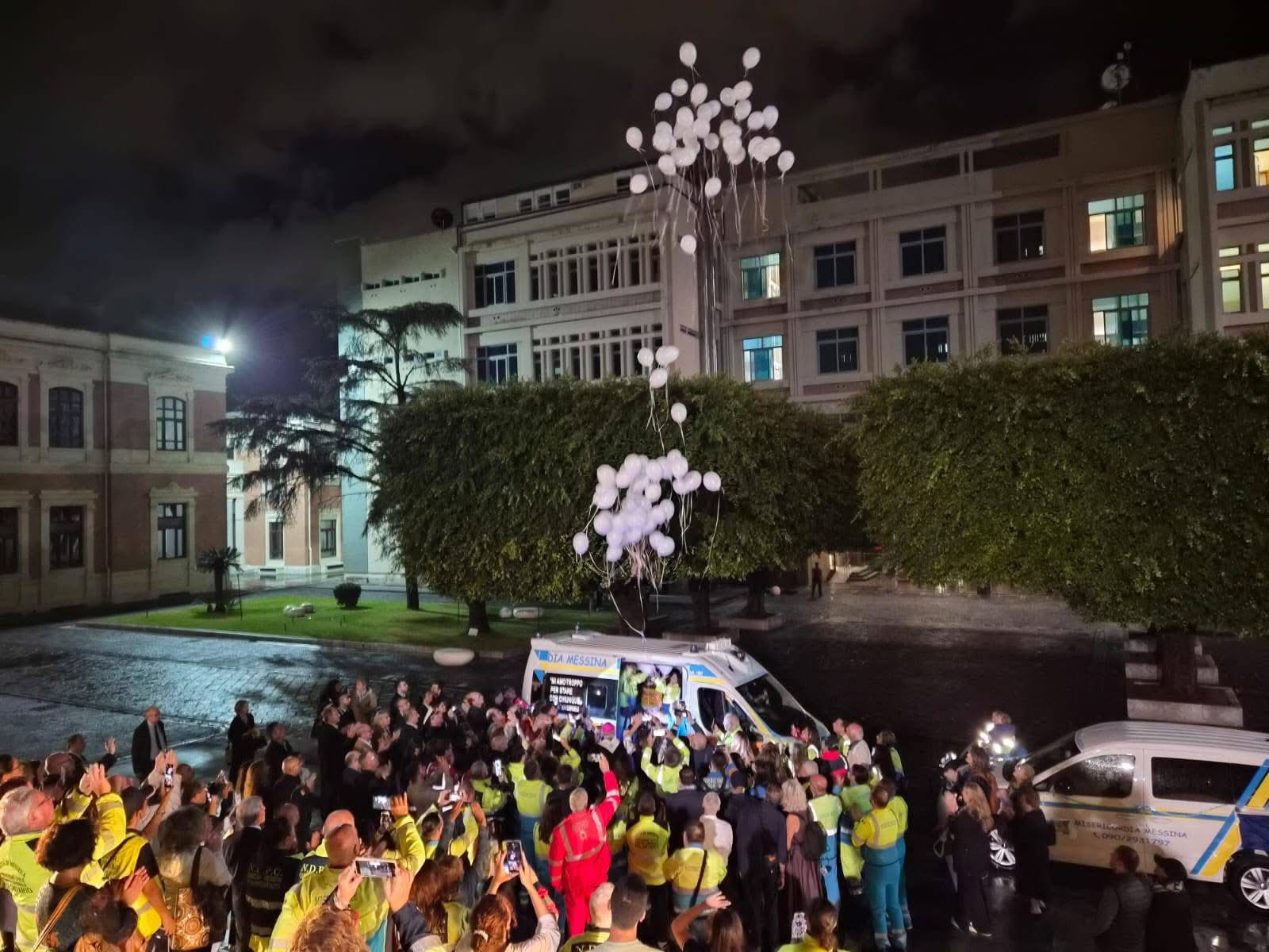 Misericordia, inaugurata ambulanza dedicata a Sara Campanella