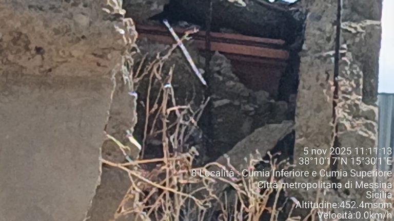 Associazione Monti Cumia, allarme al cimitero: “Una tomba sta franando a valle”