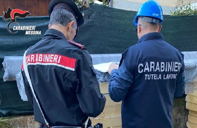 Controlli nei cantieri insicuri: denunciato imprenditore
