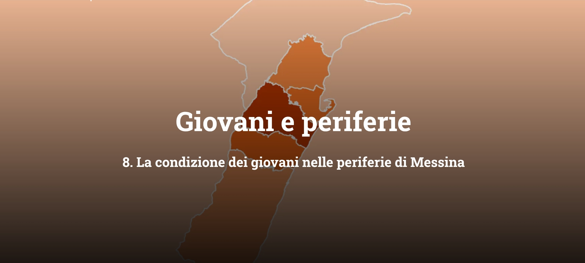 Giovani nelle periferie di Messina: il quadro di Openpolis tra abbandono scolastico, Neet e povertà educativa