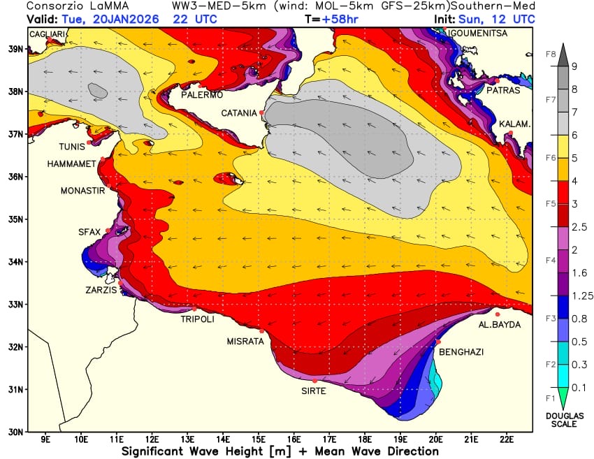 Harry ciclone violentissimo sferza la Sicilia, parla l’esperto