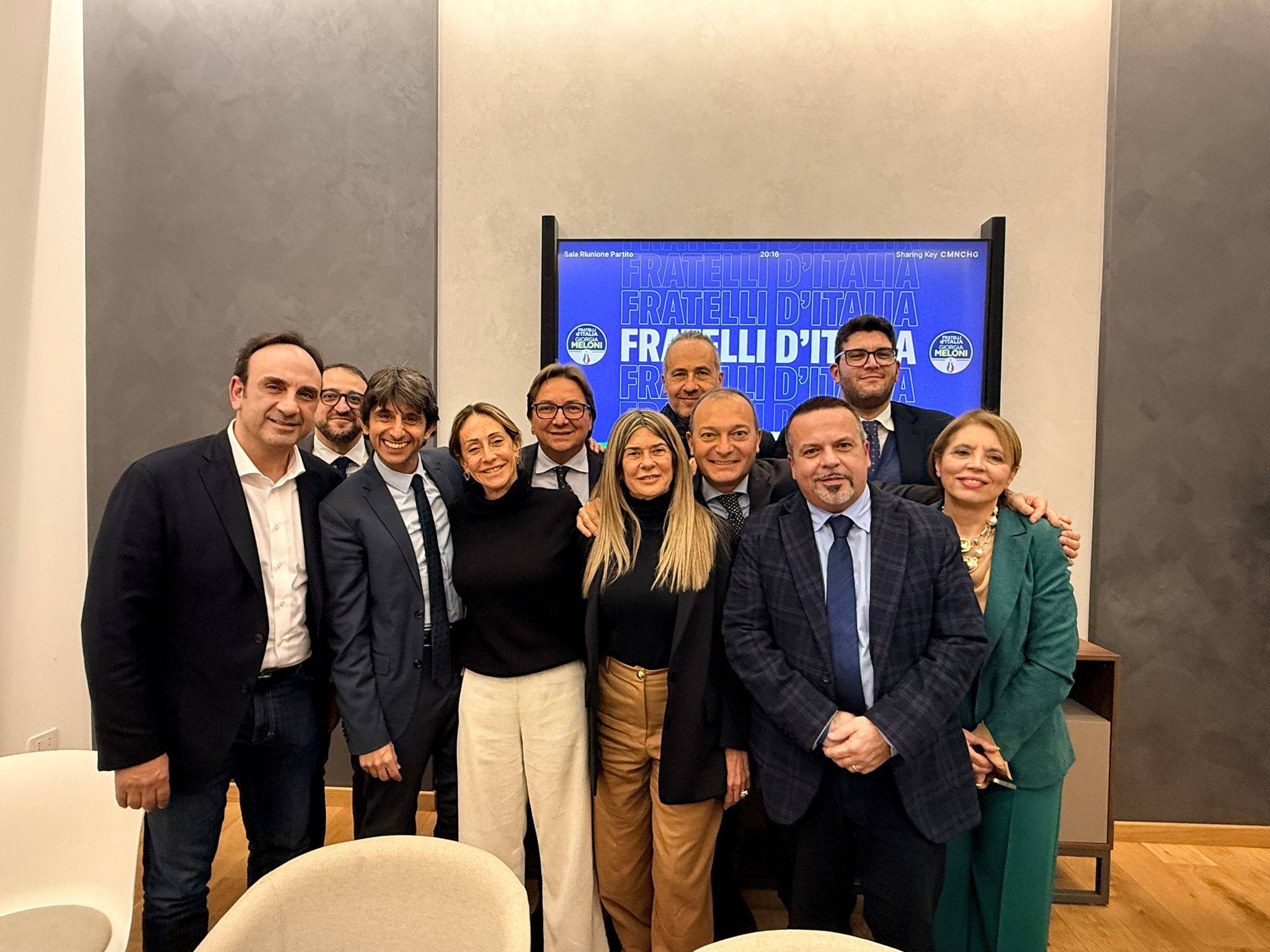 FdI, delegazione a Roma: “La priorità è la ricostruzione”