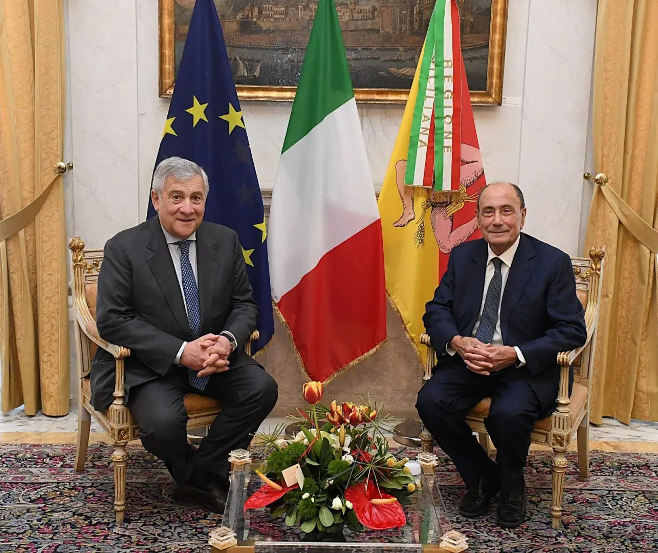 Schifani incontra Tajani: definiti gli accordi per il sostegno alle imprese siciliane