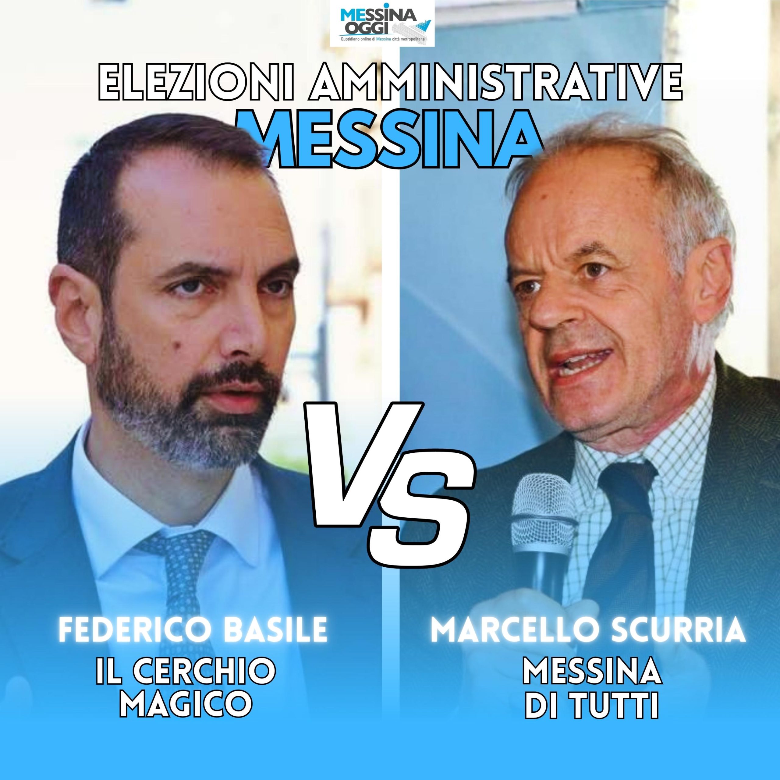 Basile VS Scurria, candidati a confronto