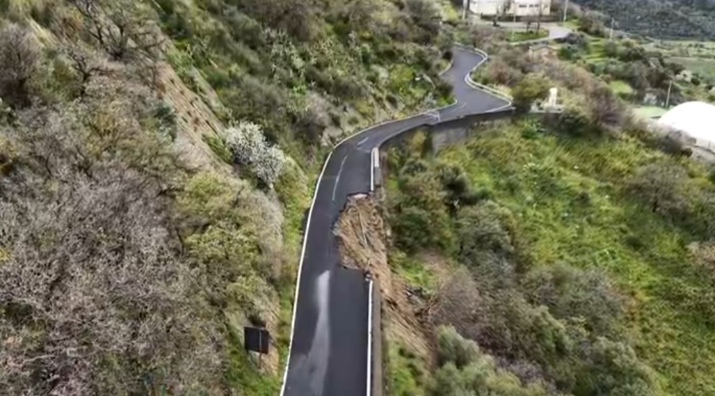 Strade provinciali danneggiate dal maltempo