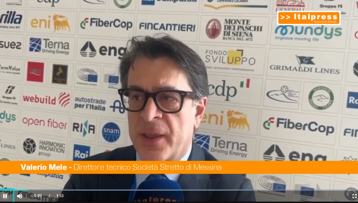 Valerio Mele: obiettivo concreto inzio lavori del Ponte a settembre