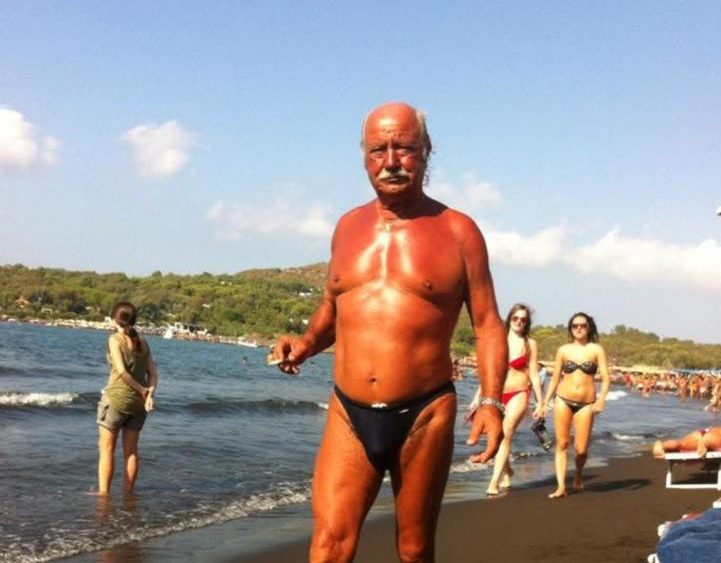 Lutto: si è spento Turi, lo storico bagnino di Vulcano