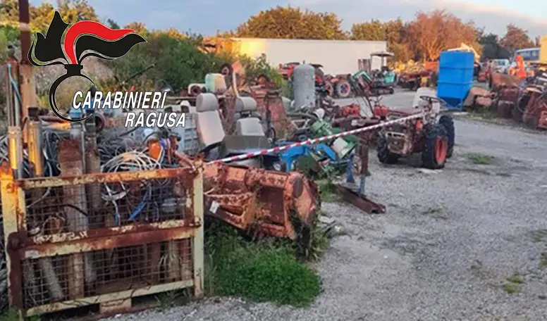 Discarica a cielo aperto sequestrata nel Ragusano, 43enne denunciato per abbandono di rifiuti pericolosi