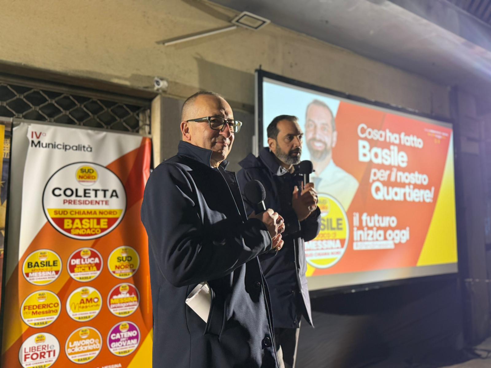 Tour delle municipalità: Basile in giro per la città