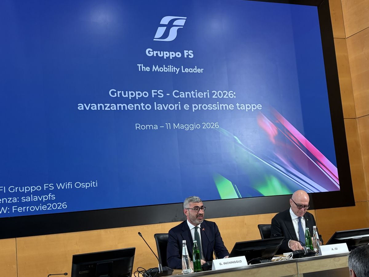 Gruppo FS: oltre 1.300 cantieri attivi e investimenti record