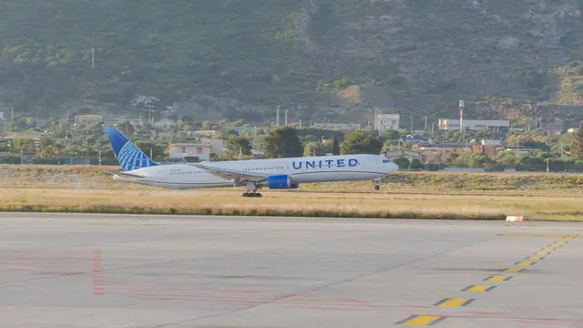 Aeroporto di Palermo, United estende fino a dicembre il volo per New York/Newark