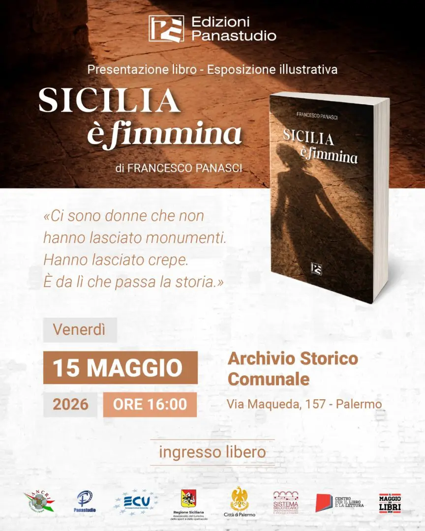 Francesco Panasci approda al Salone di Torino con il suo nuovo libro “Sicilia è fimmina”