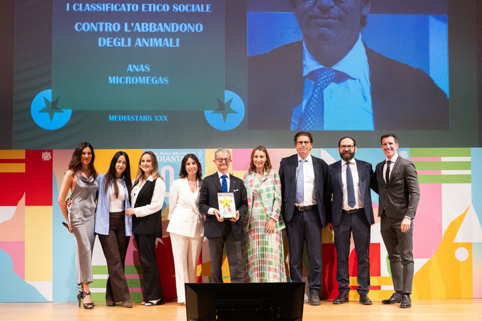 Premio Mediastars, riconoscimento ad Anas per claim in difesa degli animali