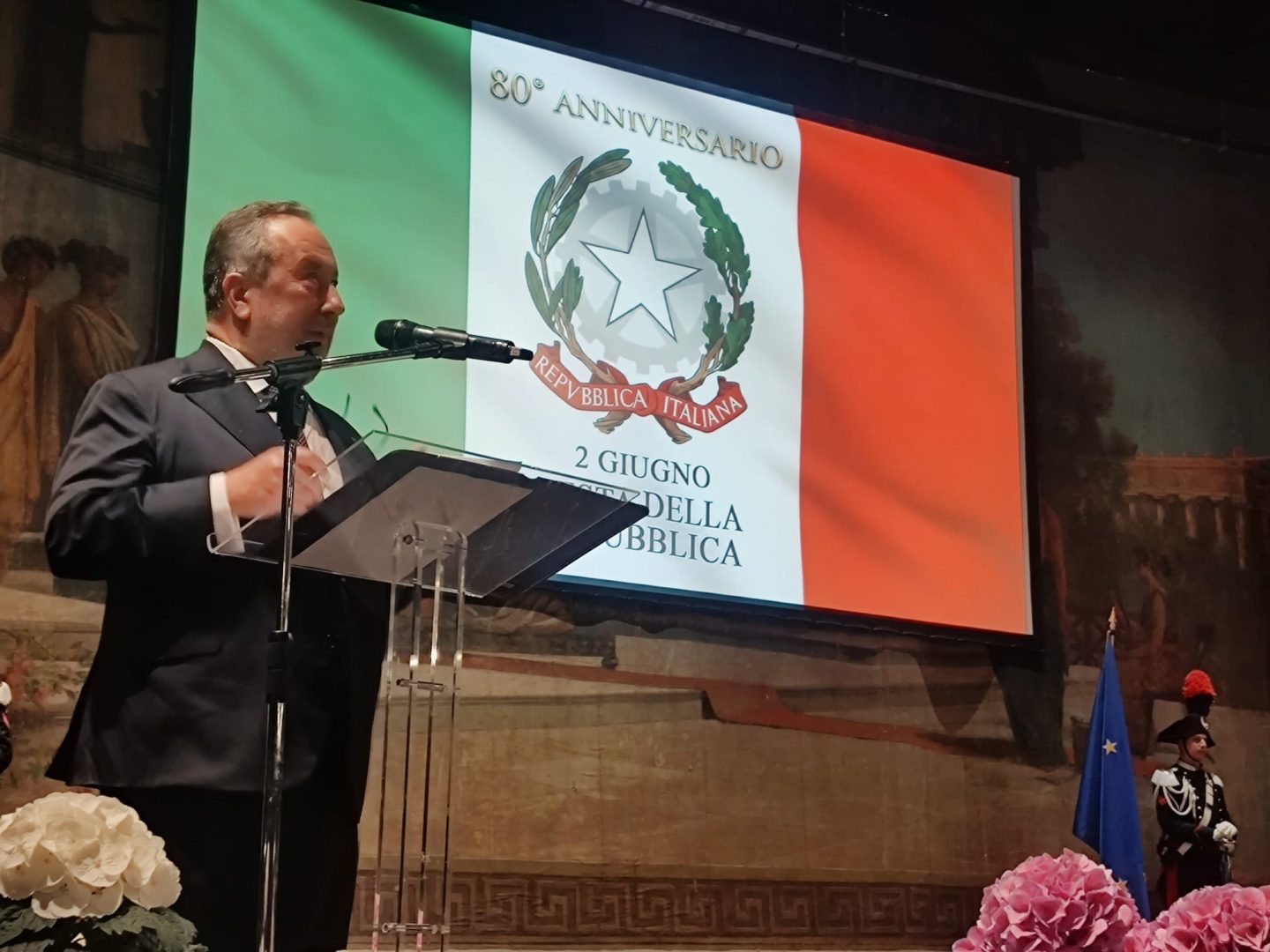 2 giugno, a Palermo si sono svolte le manifestazioni celebrative in occasione dell’80° anniversario della Repubblica
