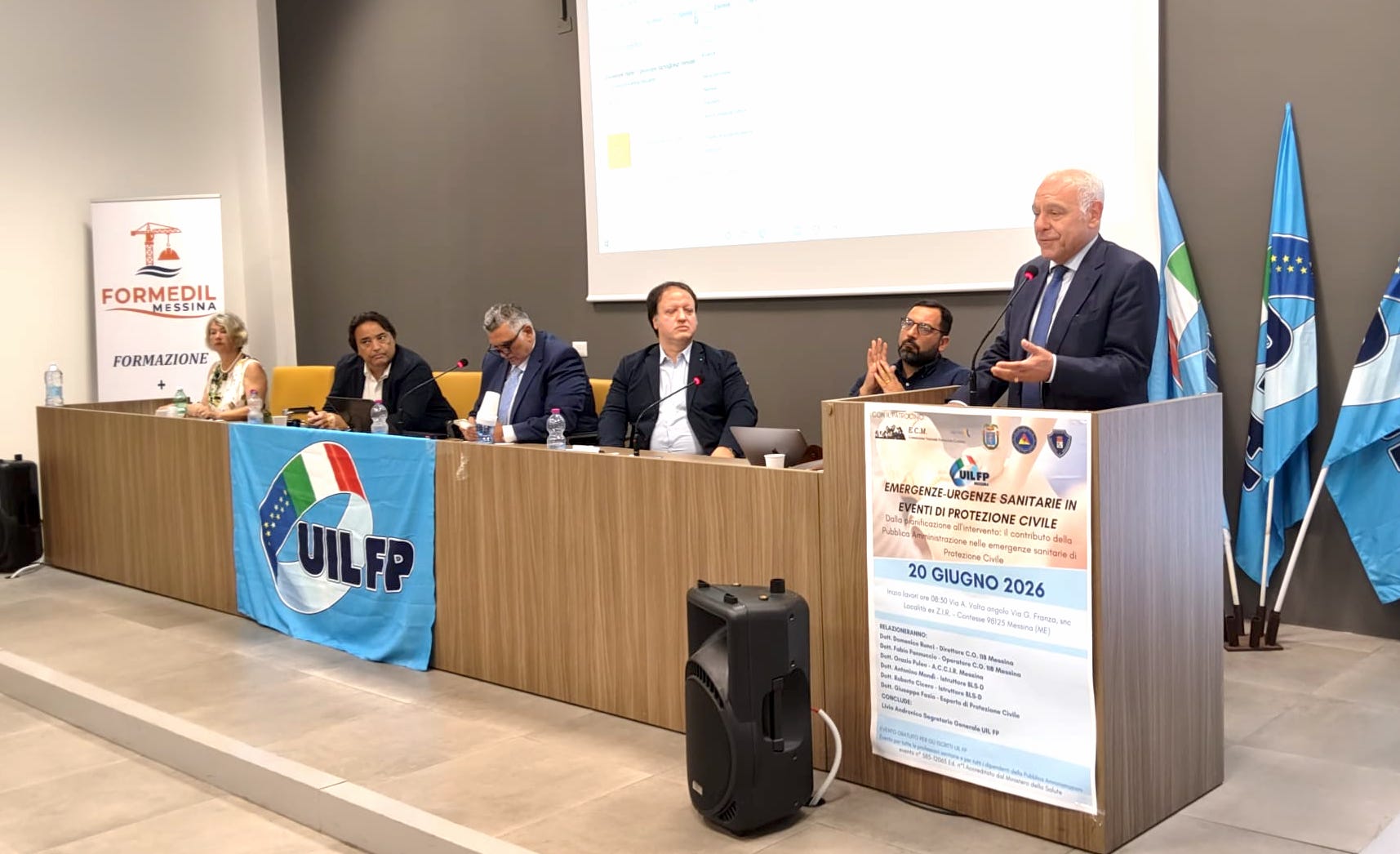Emergenze sanitarie, il questore apre i lavori dell’evento formativo di Uil-FP