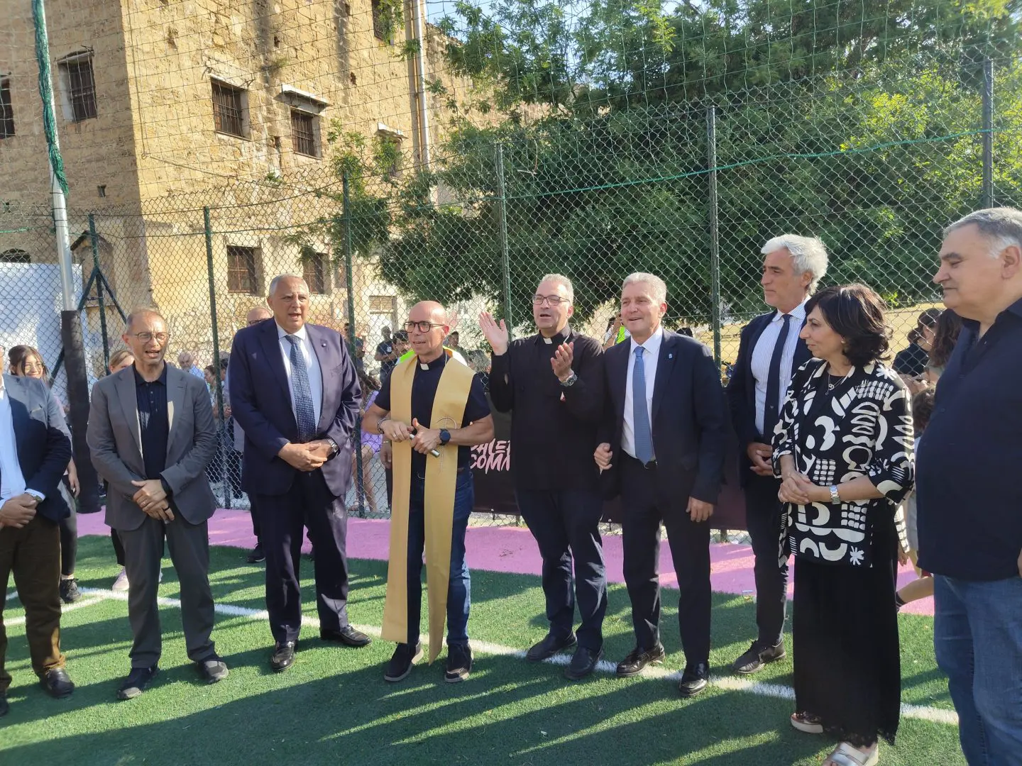 Il Palermo Fc e il Comune inaugurano il campetto di piazza Magione / Video