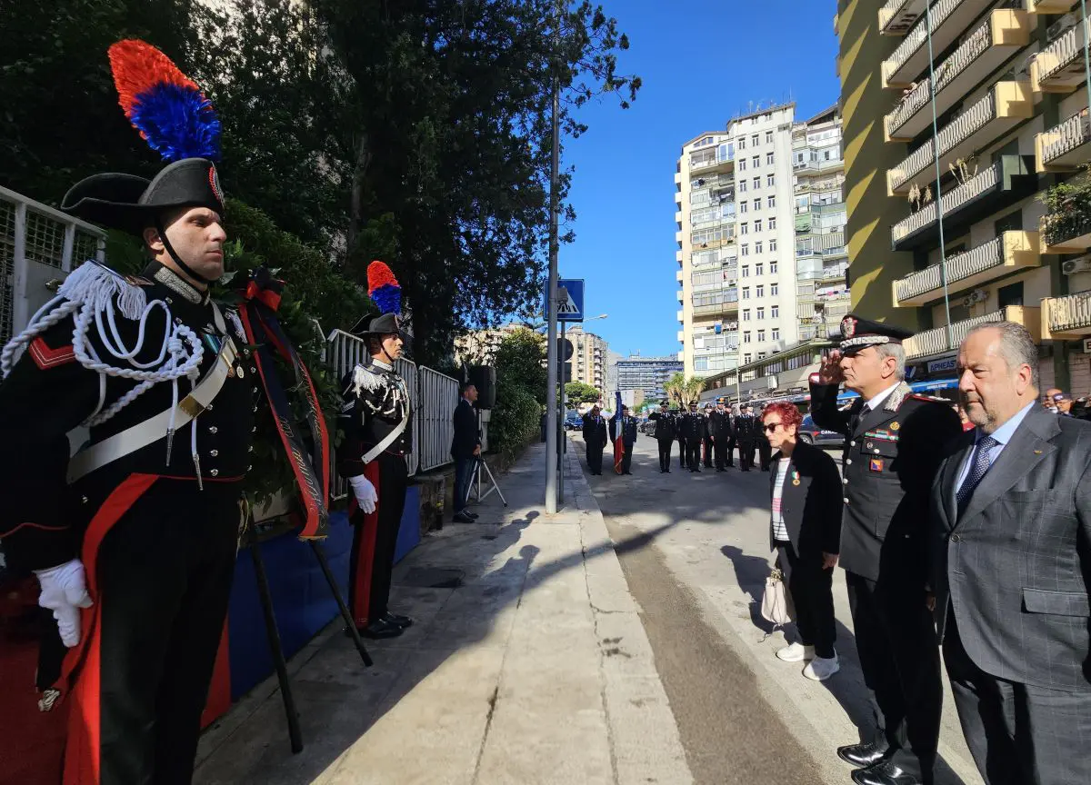 A Palermo la cerimonia per il 43esimo anniversario dell’eccidio di D’Aleo, Bommarito e Morici