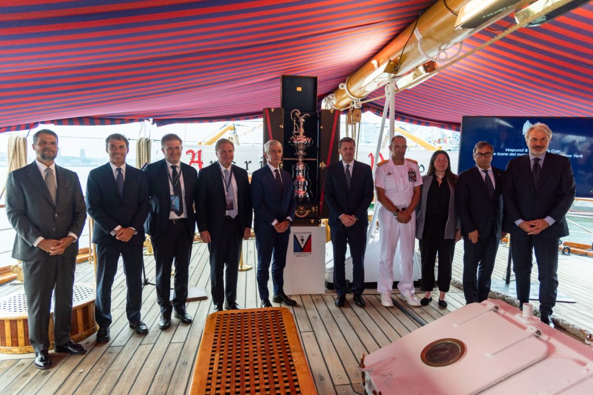 Vespucci e America’s Cup si incontrano a New York, presenti Abodi e Mezzaroma