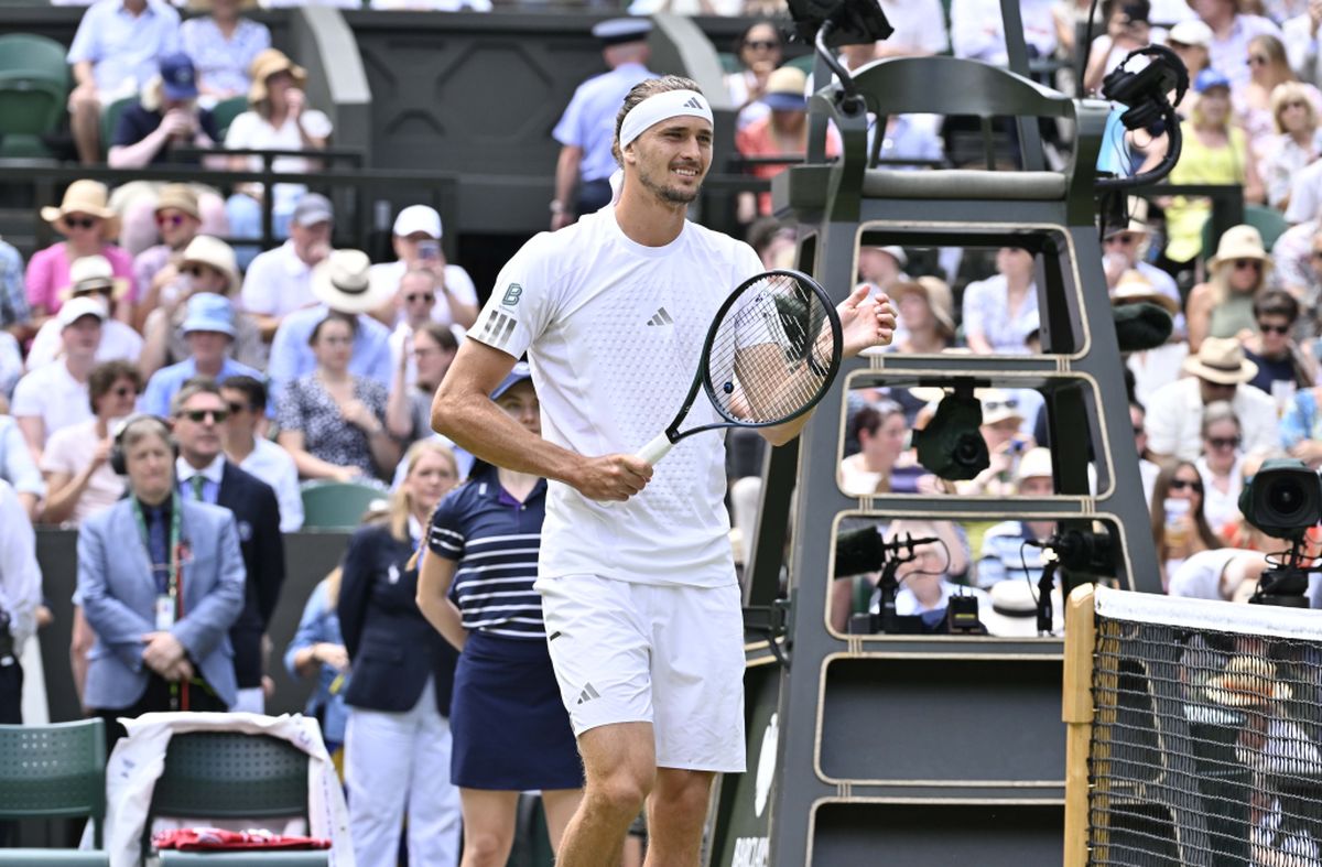 Zverev piega Fery e vola in finale a Wimbledon