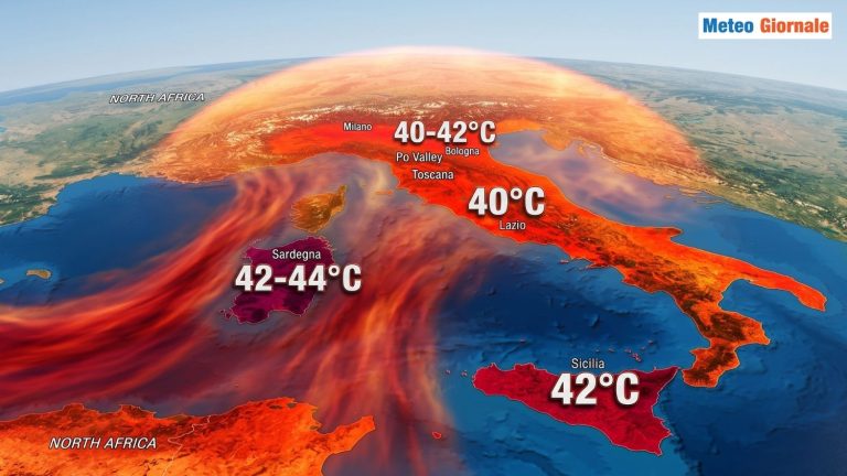 Meteo: estate rovente, domani il clou del caldo