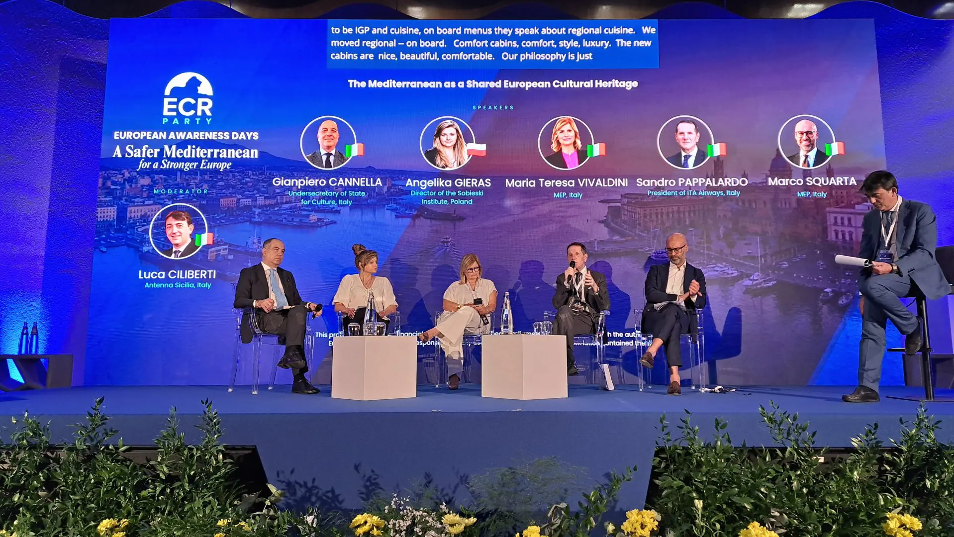 ECR Party European Awareness Days a Catania, sicurezza e futuro Ue al centro della seconda giornata