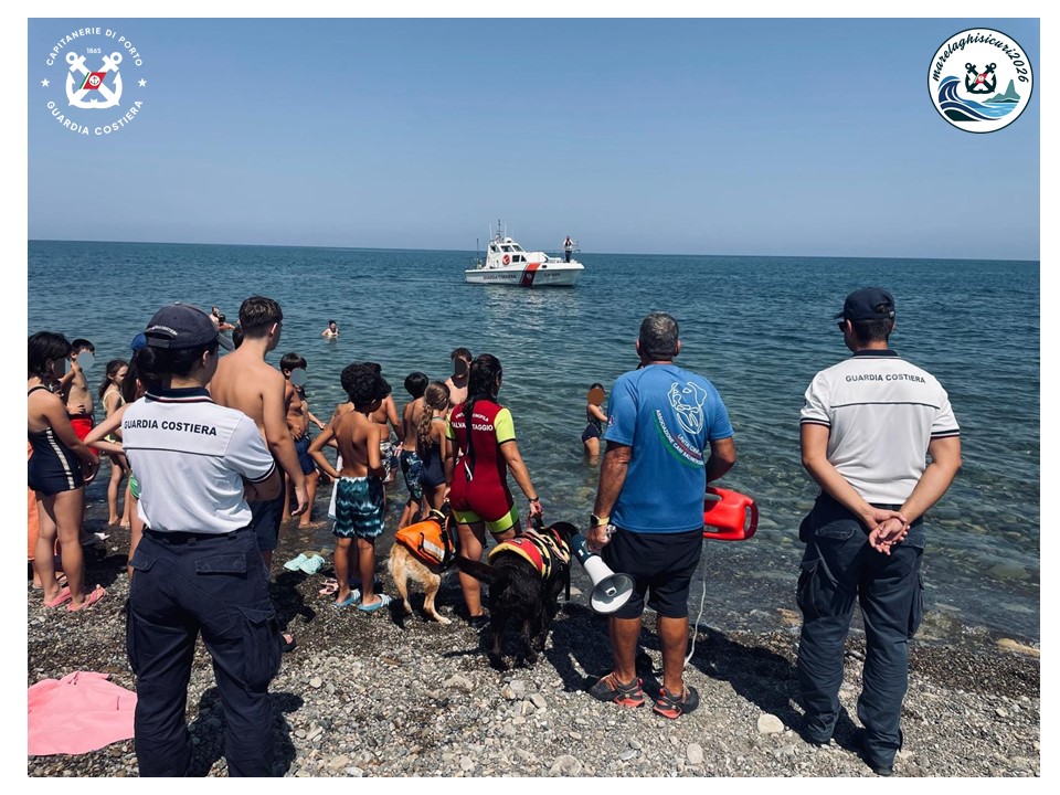 “Mare e laghi sicuri”, esercitazione della Capitaneria di S. Agata