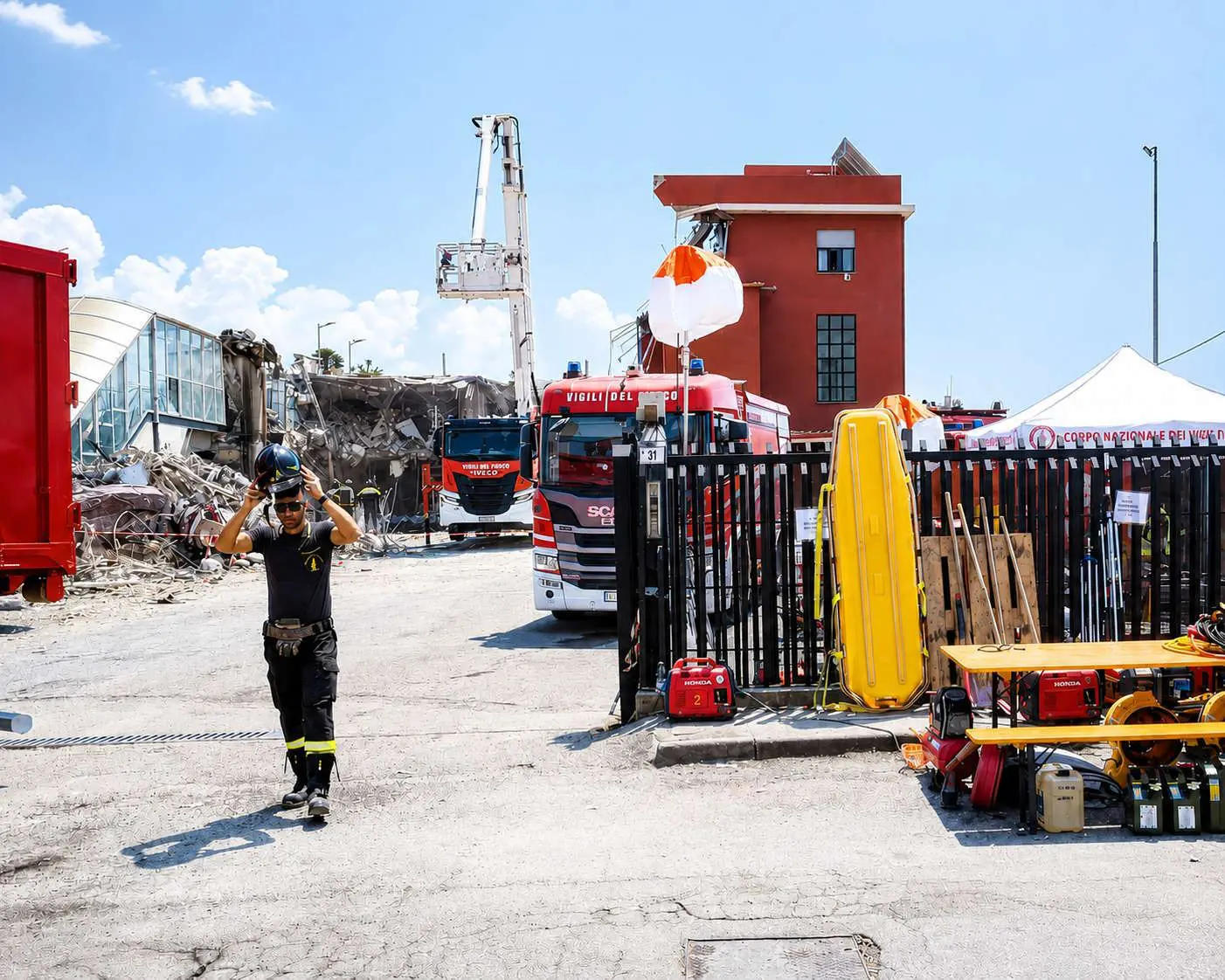 Crollo della palazzina a Messina, si scava ancora tra le macerie alla ricerca degli ultimi due dispersi