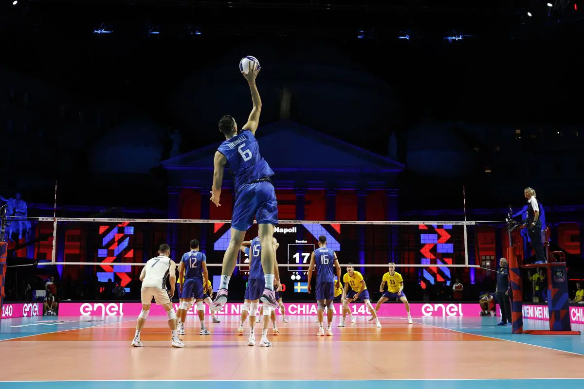 L’Italvolley parte bene agli Europei, 3-0 alla Svezia davanti a Mattarella