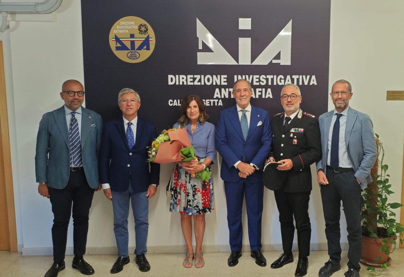 Il Prefetto di Caltanissetta in visita al Centro Operativo della Dia nisseno