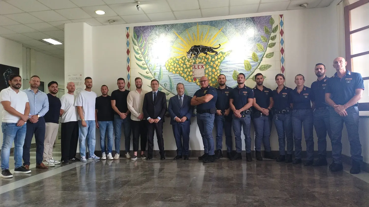 Il Prefetto e il Questore di Palermo incontrano i poliziotti aggrediti nel quartiere Falsomiele