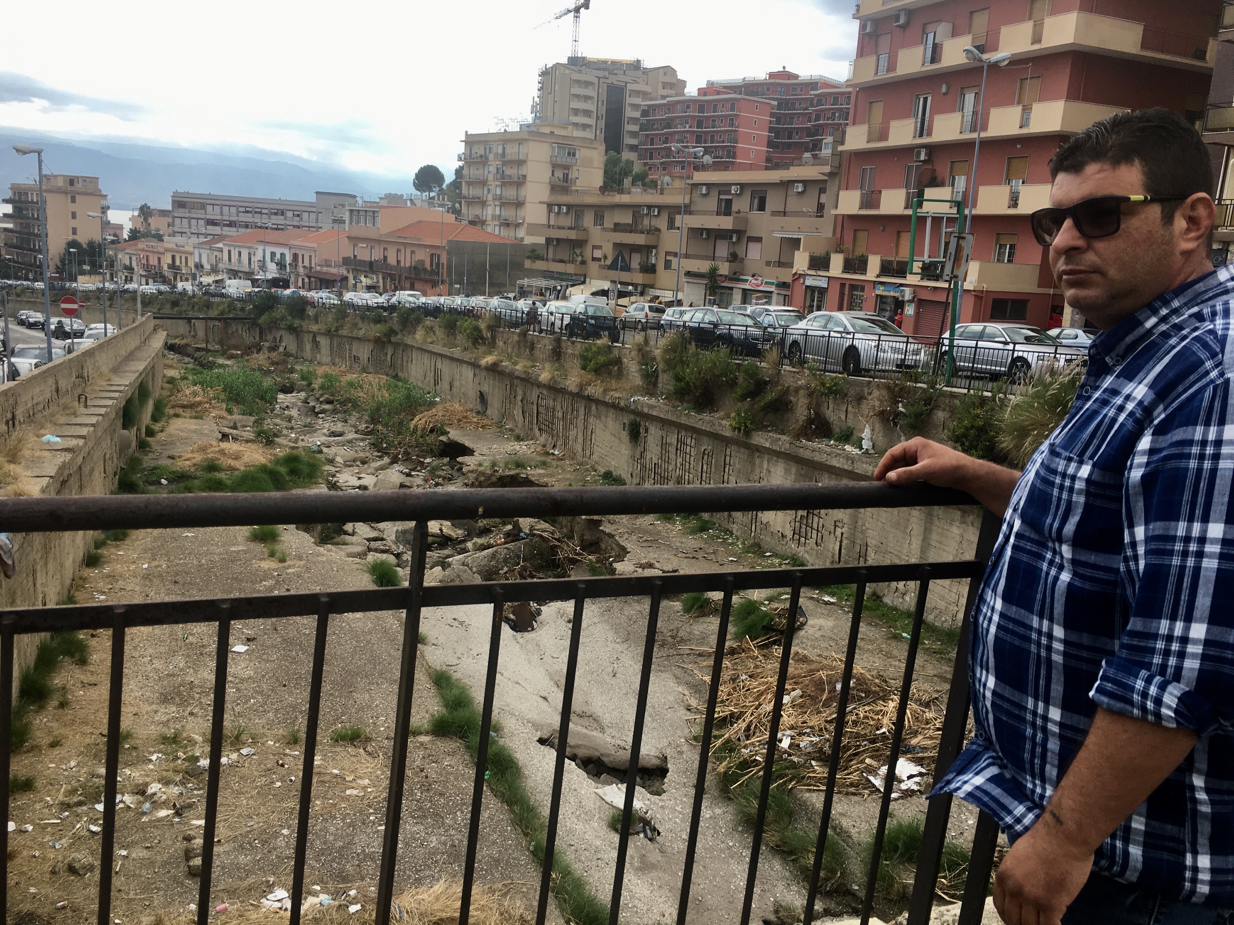 Bucalo: "Il torrente Annunziata è una bomba ecologica"