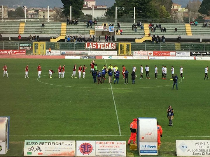 Rosafio e Yeboah illudono il Messina, ma la Nocerina arpiona il pari